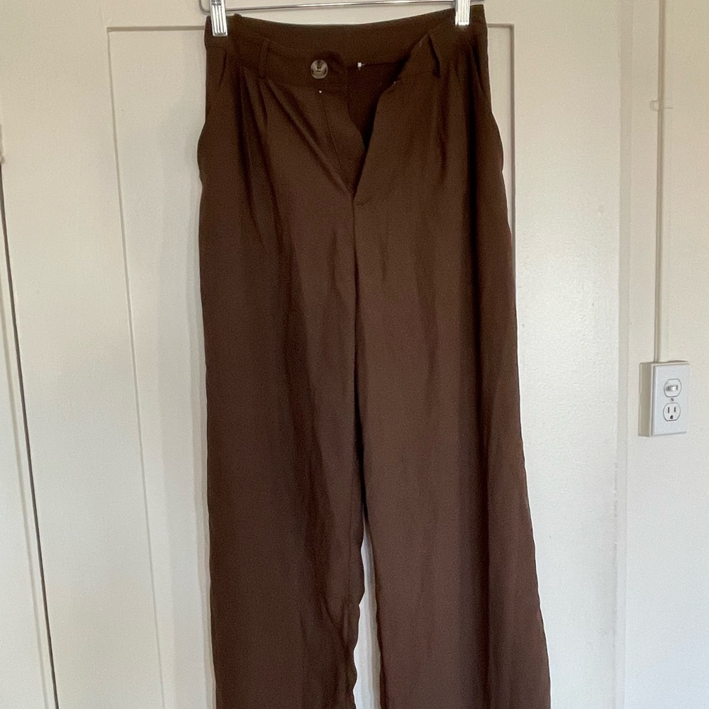 The perfect vintage brown trouser